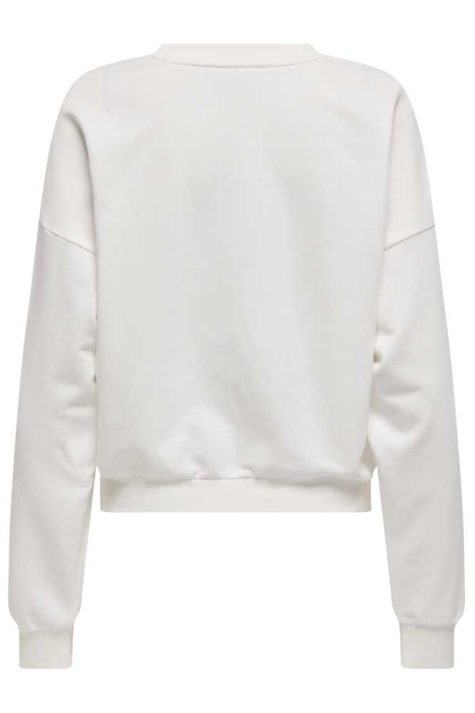 ONLODESSA L/S O-NECK BOX UB SWT 15353259 CLOUD DANCER/W. LADY